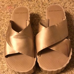 Tory Burch | Scalloped Platform Wedge Sandals